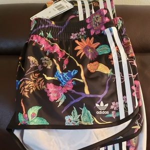 Adidas jacket with matching shorts